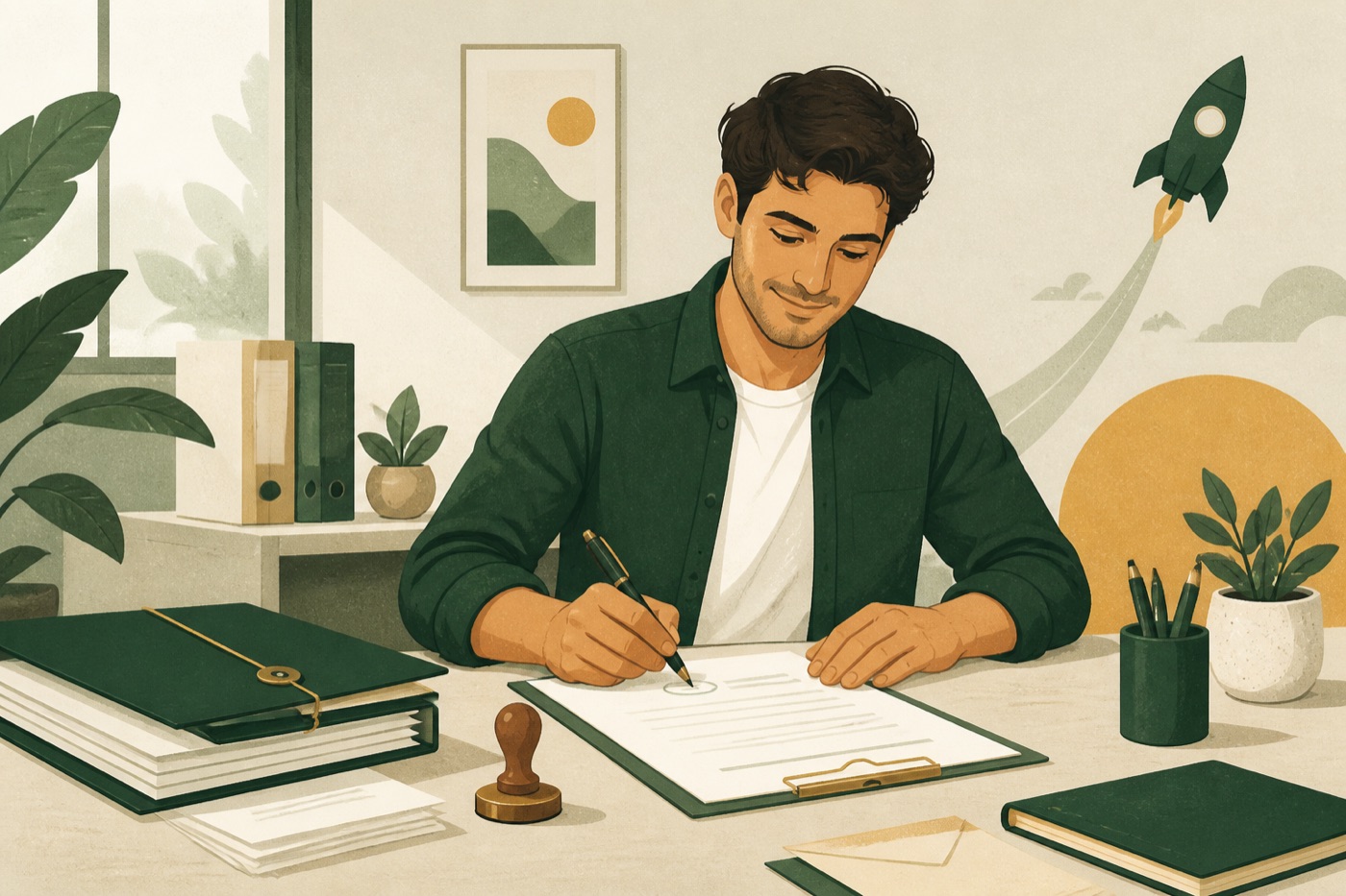 Illustration statut juridique